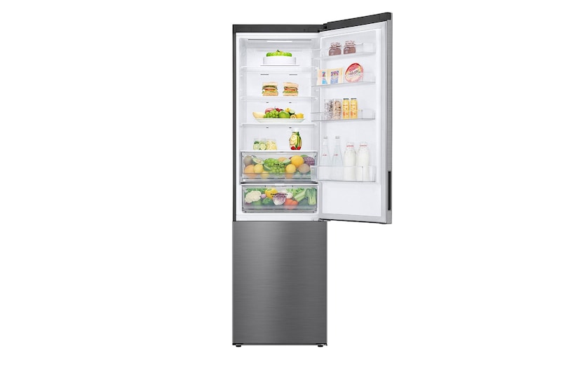 LG Kühl-Gefrierkombination (EEK C, 384L, 203cm hoch) mit Smart Inverter Compressor®️ | GBP62PZXCC1, GBP62PZXCC1