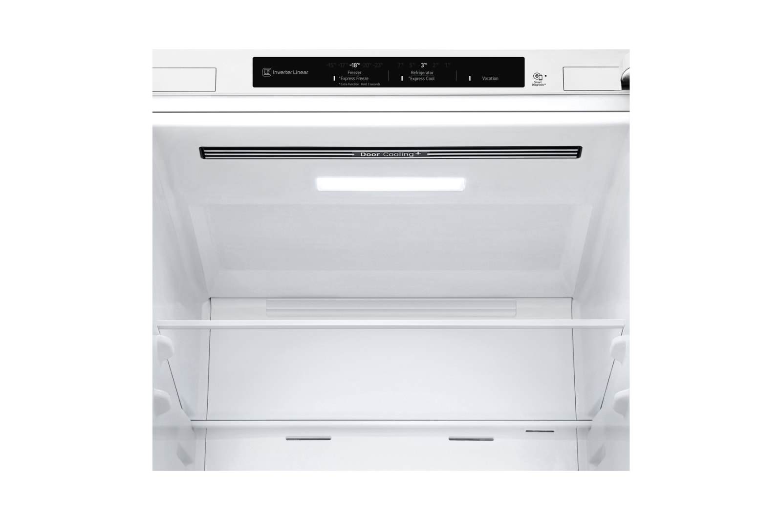 LG Kühl-Gefrierkombination (A, 384L, 203cm hoch) mit Inverter Linear Compressor® | GBP62SWNAC, GBP62SWNAC