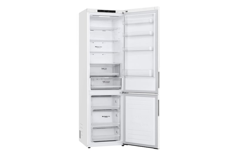 LG Kühl-Gefrierkombination (A, 384L, 203cm hoch) mit 110 kWh/a & Inverter Linear Compressor® | GBP62SWNAC, GBP62SWNAC