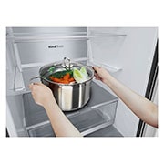 LG Kühl-Gefrierkombination (C, 387L, 203 cm hoch) mit Smart Inverter Compressor® | GBV7280CEV, GBV7280CEV