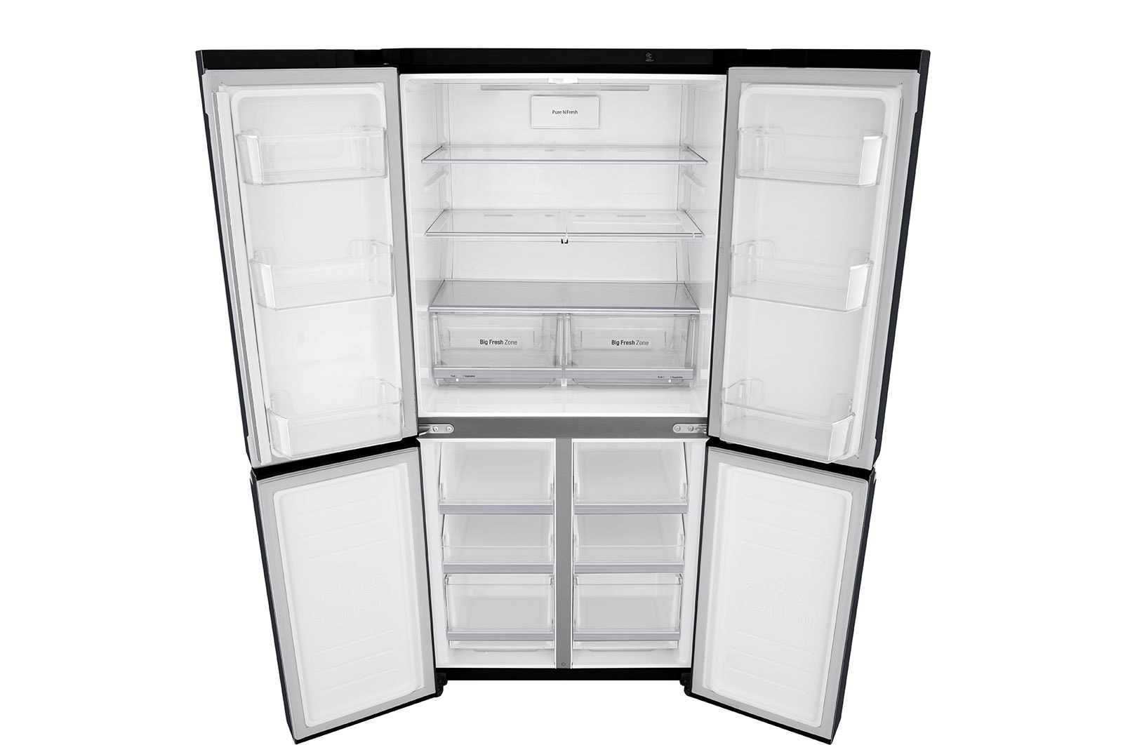 LG Slim Fit Multi-Door Kühlschrank (E, 530L, 178,7cm hoch) | GMB844MC4E, GMB844MC4E