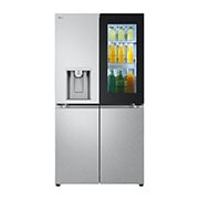 LG InstaView® Multi-Door Kühlschrank (E, 637L, 179,2cm hoch) mit Eis-, Crushed Ice- und Wasserspender & internem Wassertank | GMG961MBKE, GMG961MBKE