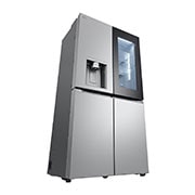 LG InstaView® Multi-Door Kühlschrank (E, 637L, 179,2cm hoch) mit Eis-, Crushed Ice- und Wasserspender & internem Wassertank | GMG961MBKE, GMG961MBKE
