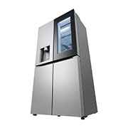 LG InstaView® Multi-Door Kühlschrank (E, 637L, 179,2cm hoch) mit Eis-, Crushed Ice- und Wasserspender & internem Wassertank | GMG961MBKE, GMG961MBKE
