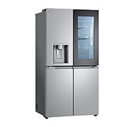 LG InstaView® Multi-Door Kühlschrank (E, 637L, 179,2cm hoch) mit Eis-, Crushed Ice- und Wasserspender & internem Wassertank | GMG961MBKE, GMG961MBKE