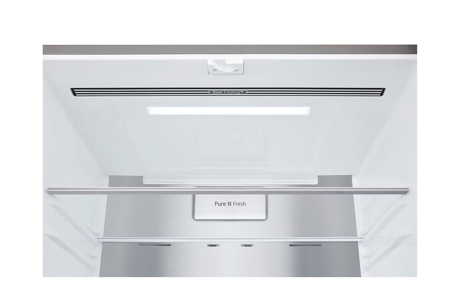 LG Slim Fit French-Door mit Eis-, Crushed Ice- und Wasserspender I 517 Liter Kapazität I Energieeffizienzklasse F I Edelstahl I GML643PZ6F, GML643PZ6F