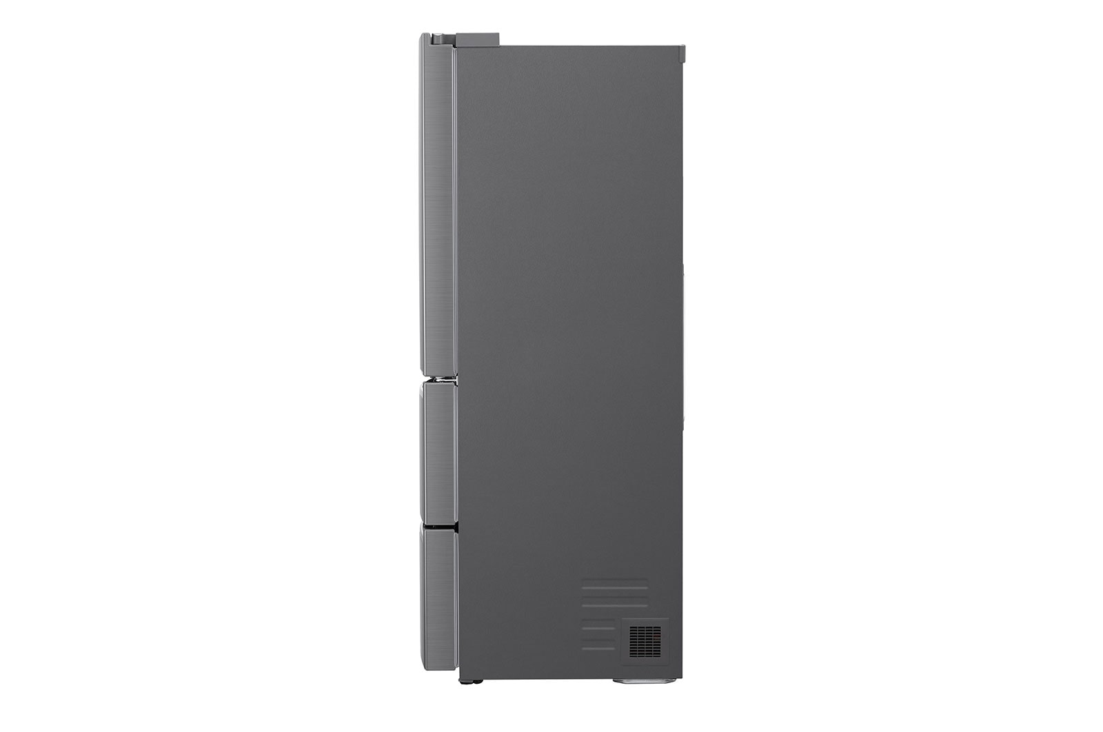 LG Slim Fit French-Door mit Eis-, Crushed Ice- und Wasserspender I 517 Liter Kapazität I Energieeffizienzklasse F I Edelstahl I GML643PZ6F, GML643PZ6F