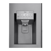 LG Slim Fit French-Door mit Eis-, Crushed Ice- und Wasserspender I 517 Liter Kapazität I Energieeffizienzklasse F I Edelstahl I GML643PZ6F, GML643PZ6F