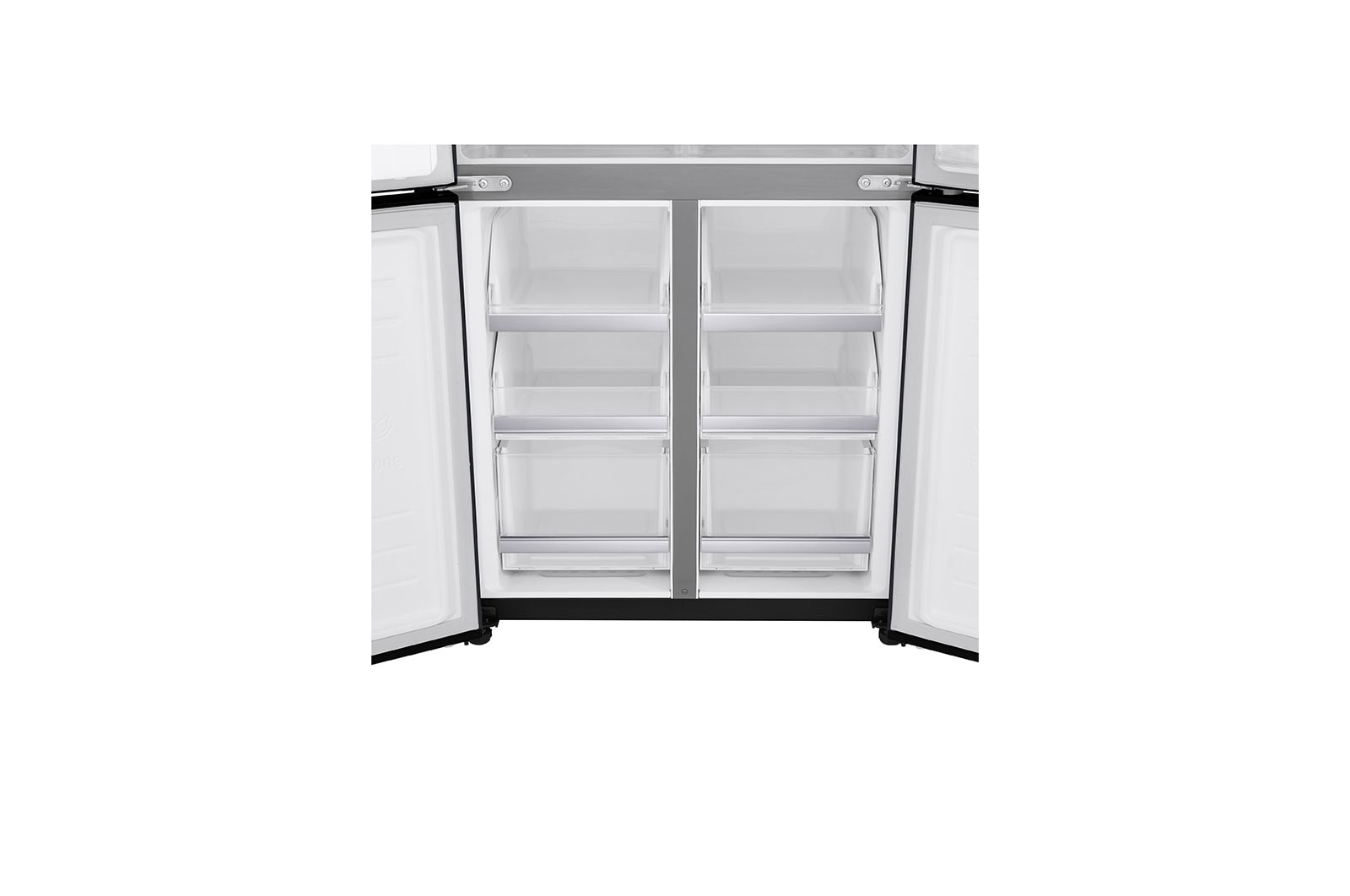 LG Multi-Door mit Eis-, Crushed Ice- und Wasserspender | 506 L Kapazität | Energieeffizienzklasse E | Interner Wassertank | Matte Black | GML844MCAE, GML844MCAE