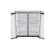 LG Multi-Door mit Eis-, Crushed Ice- und Wasserspender | 506 L Kapazität | Energieeffizienzklasse E | Interner Wassertank | Matte Black | GML844MCAE, GML844MCAE