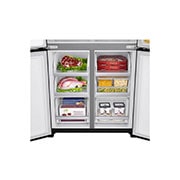 LG Multi-Door mit Eis-, Crushed Ice- und Wasserspender | 506 L Kapazität | Energieeffizienzklasse E | Interner Wassertank | Matte Black | GML844MCAE, GML844MCAE