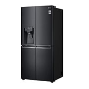 LG Multi-Door mit Eis-, Crushed Ice- und Wasserspender | 506 L Kapazität | Energieeffizienzklasse E | Interner Wassertank | Matte Black | GML844MCAE, GML844MCAE