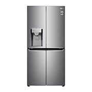 LG Multi-Door mit Eis-, Crushed Ice- und Wasserspender | 506 L Kapazität | Energieeffizienzklasse E | Interner Wassertank | Steel | GML844PZAE, GML844PZAE