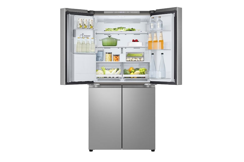 LG SLIM Multi-Door Kühlschrank (E, 506L, 179cm hoch) mit Eis-, Crushed Ice- und Wasserspender & internem Wassertank | GML861PYPE, GML861PYPE