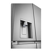 LG SLIM Multi-Door Kühlschrank (E, 506L, 179cm hoch) mit Eis-, Crushed Ice- und Wasserspender & internem Wassertank | GML861PYPE, GML861PYPE