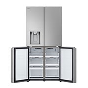 LG SLIM Multi-Door Kühlschrank (E, 506L, 179cm hoch) mit Eis-, Crushed Ice- und Wasserspender & internem Wassertank | GML861PYPE, GML861PYPE