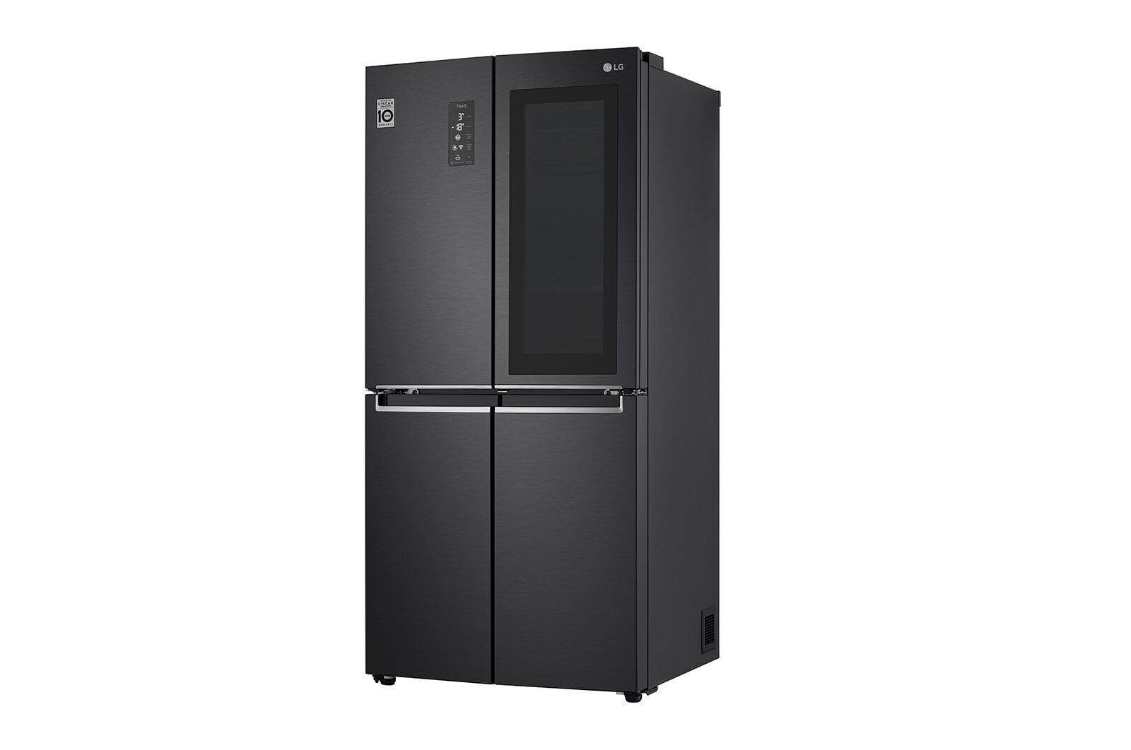 LG Multi-Door Kühlschrank mit InstaView® (E, 530L, 178,7 cm hoch) | GMQ844MC5E, GMQ844MC5E