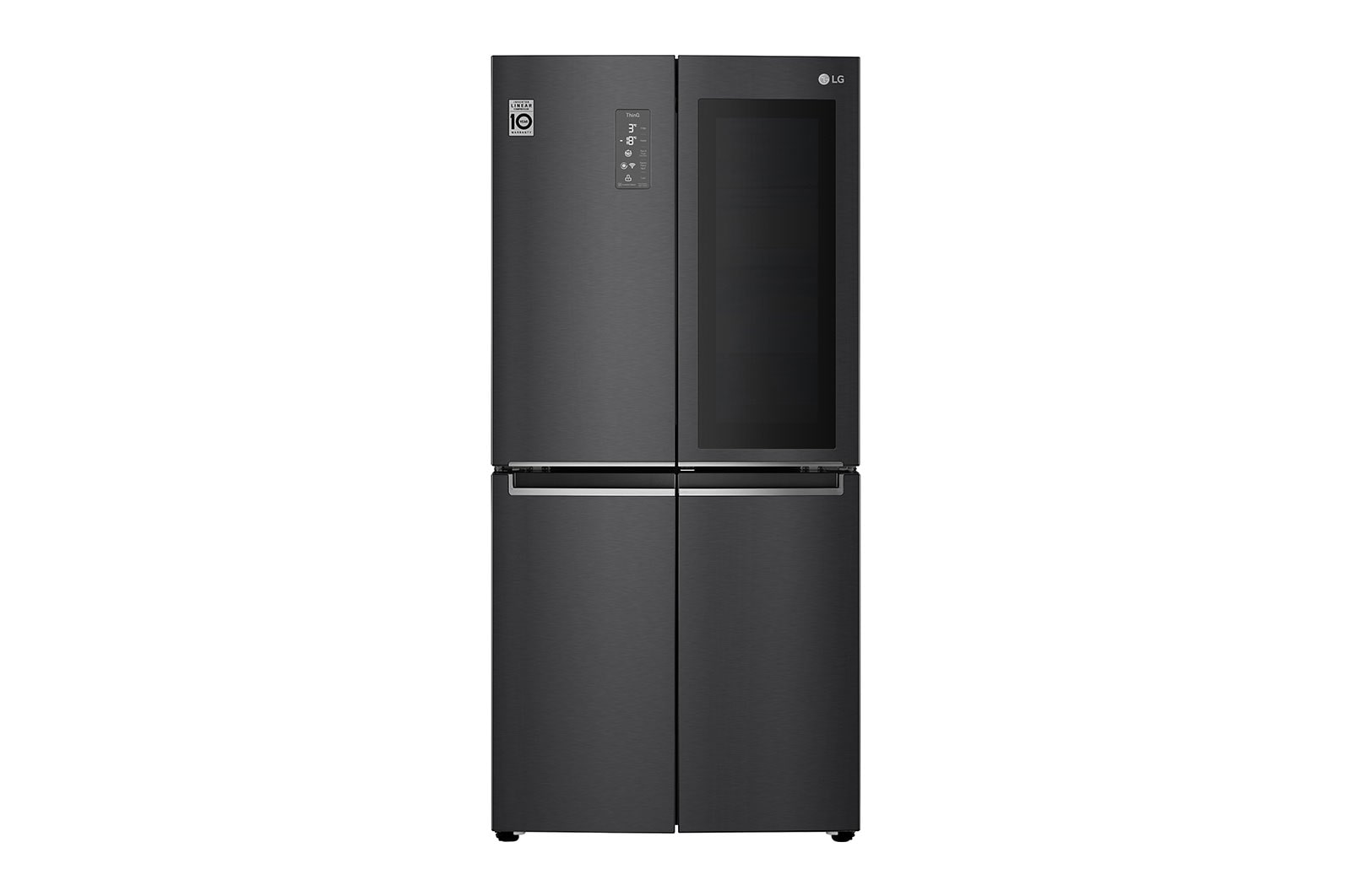 LG Multi-Door Kühlschrank mit InstaView® (E, 530L, 178,7 cm hoch) | GMQ844MC5E, GMQ844MC5E