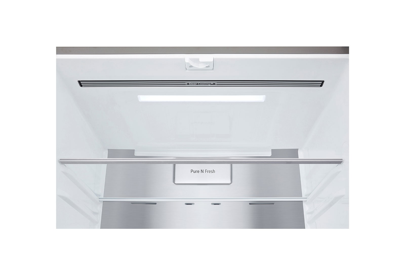 LG Multi-Door mit InstaView Door-in-Door®  | Eis-, Crushed Ice- und Wasserspender  | ​508​ Liter Kapazität | Energieeffizienzklasse ​F​ | Interner Wassertank 4L | Brushed Steel | ​GMX844BSBF, GMX844BSBF