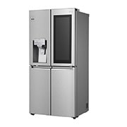 LG Multi-Door mit InstaView Door-in-Door®  | Eis-, Crushed Ice- und Wasserspender  | ​508​ Liter Kapazität | Energieeffizienzklasse ​F​ | Interner Wassertank 4L | Brushed Steel | ​GMX844BSBF, GMX844BSBF