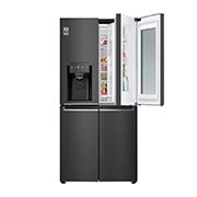 LG Multi-Door Kühlschrank mit InstaView Door-in-Door® (F, 508L,178,7cm hoch) mit Festwasseranschluss, Eis- & Wasserspender |  ​GMX844MC6F, GMX844MC6F