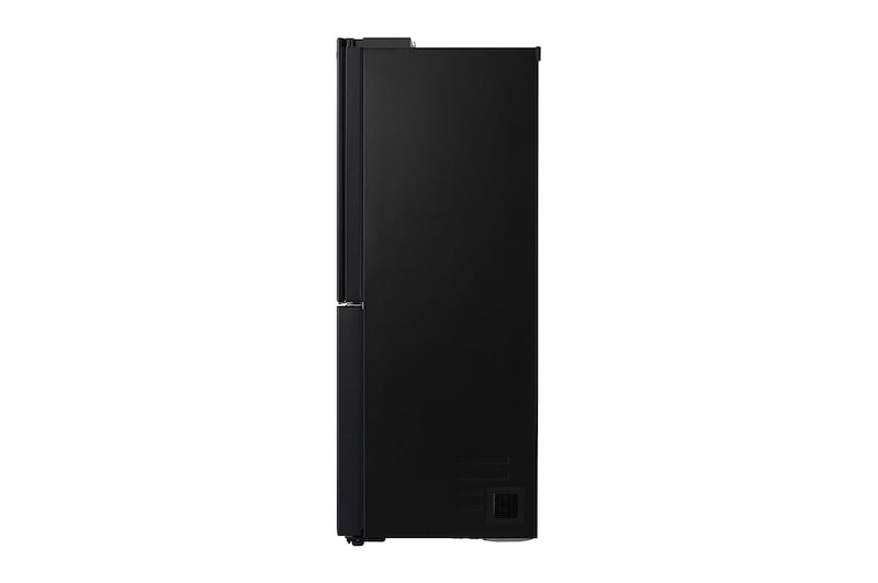 LG Multi-Door mit InstaView Door-in-Door ® | Eis-, Crushed Ice- und Wasserspender | 638 Liter Kapazität | Energieeffizienzklasse F | Festwasseranschluss | Matte Black Steel | GMX945MC9F, GMX945MC9F