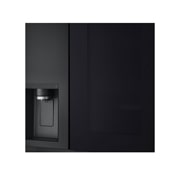 LG Side-by-Side Kühlschrank mit InstaView® (D, 635L, 179cm hoch) mit Eis-, Crushed Ice- und Wasserspender & internem Wassertank | ​GSGV91EVAD, GSGV91EVAD