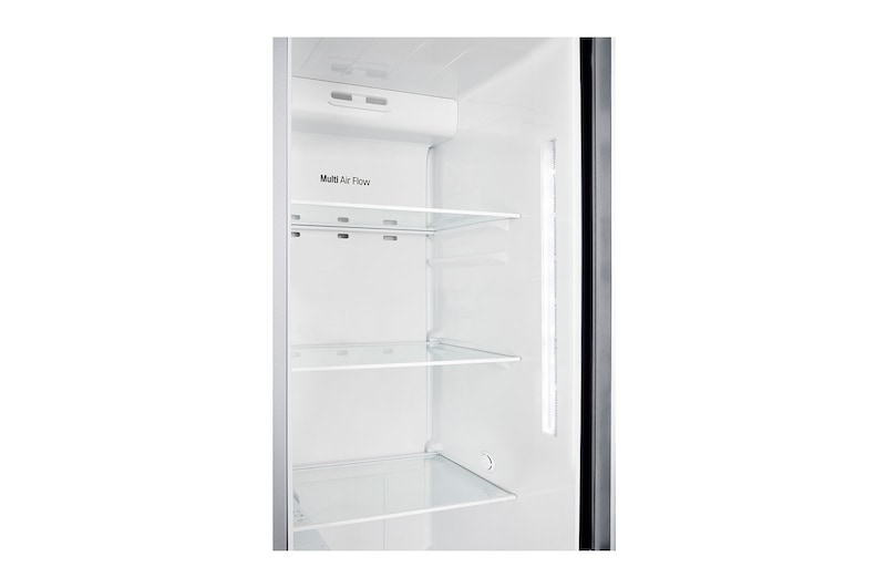 LG Side-by-Side mit Door-in-Door ® | Eis-, Crushed Ice- und Wasserspender | 625 Liter Kapazität | Energieeffizienzklasse E | Interner Wassertank 4L | Steel | GSJ461DIDE, GSJ461DIDE