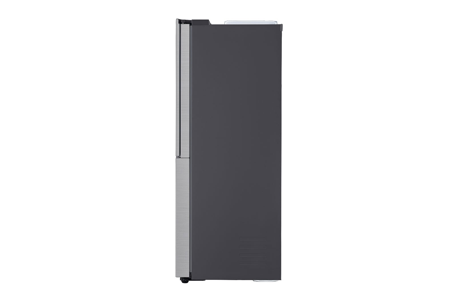 LG Side-by-Side mit Door-in-Door ® | Eis-, Crushed Ice- und Wasserspender | 625 Liter Kapazität | Energieeffizienzklasse E | Festwasseranschluss | Steel | GSJ760PZZE, GSJ760PZZE