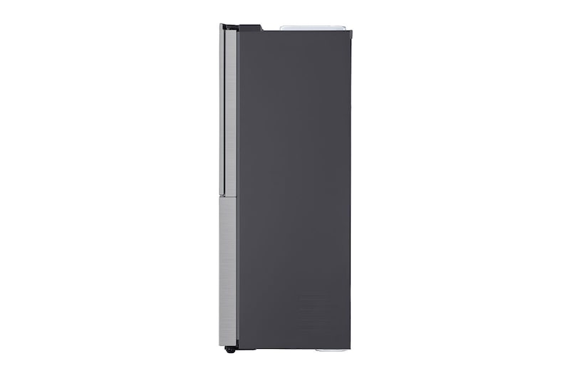LG Side-by-Side mit Door-in-Door ® | Eis-, Crushed Ice- und Wasserspender | 625 Liter Kapazität | Energieeffizienzklasse E | Festwasseranschluss | Steel | GSJ760PZZE, GSJ760PZZE