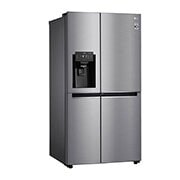 LG Side-by-Side mit Door-in-Door ® | Eis-, Crushed Ice- und Wasserspender | 625 Liter Kapazität | Energieeffizienzklasse E | Festwasseranschluss | Steel | GSJ760PZZE, GSJ760PZZE