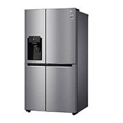 LG Side-by-Side mit Door-in-Door ® | Eis-, Crushed Ice- und Wasserspender | 625 Liter Kapazität | Energieeffizienzklasse E | Festwasseranschluss | Steel | GSJ760PZZE, GSJ760PZZE