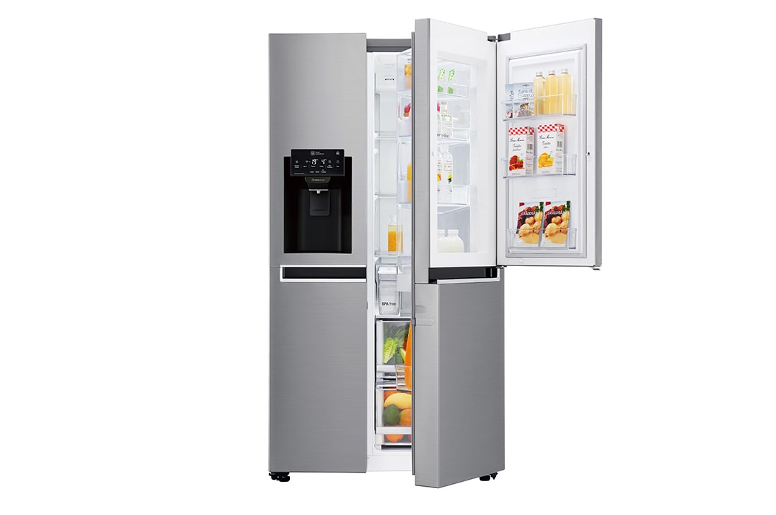 Side-by-Side mit Door-in-Door ® | Eis-, Crushed Ice- und Wasserspender ...