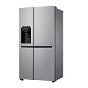 LG Side-by-Side mit Door-in-Door ® | Eis-, Crushed Ice- und Wasserspender | 625 Liter Kapazität | Energieeffizienzklasse F | Interner Wassertank 4L | Steel | GSJ761PZBG, GSJ761PZBG