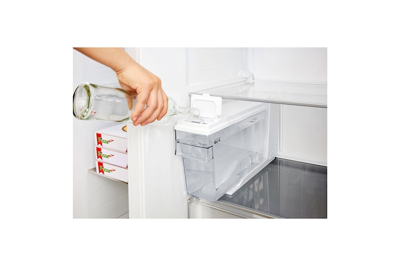 LG Side-by-Side mit Door-in-Door® | Eis-, Crushed Ice- und Wasserspender | 625 Liter Kapazität | Energieeffizienzklasse E | Wassertank | Steel | GSJ761PZEE, GSJ761PZEE