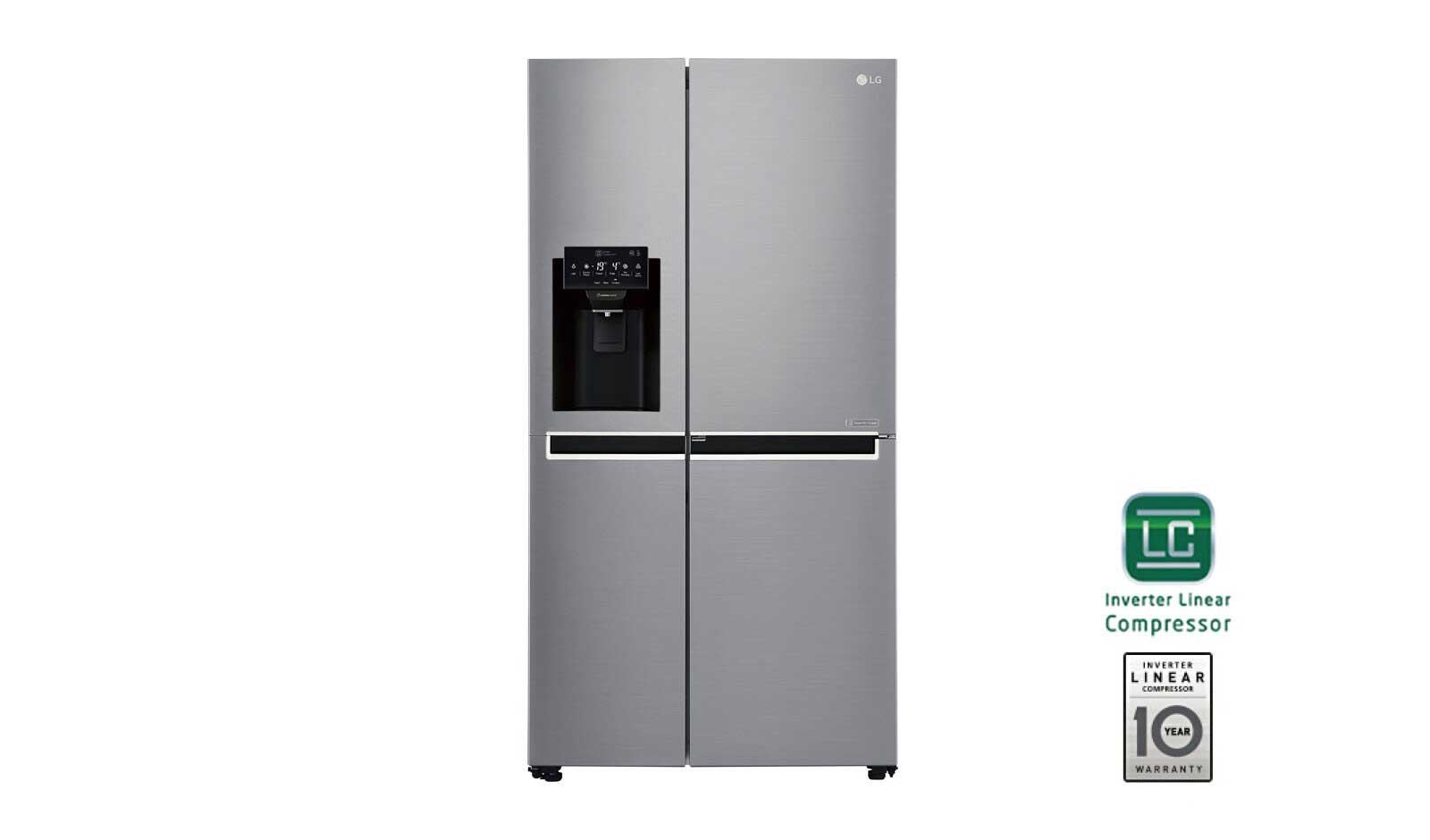 LG Side-by-Side mit Door-in-Door™ und Total No Frost, GSJ761PZUZ