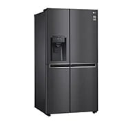 LG Side-by-Side mit Door-in-Door ® | Eis-, Crushed Ice- und Wasserspender | 625 Liter Kapazität | Energieeffizienzklasse E | Interner Wassertank 4L | Schwarz | GSJ961MCCZ, GSJ961MCCZ