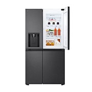 top door left open with food stored