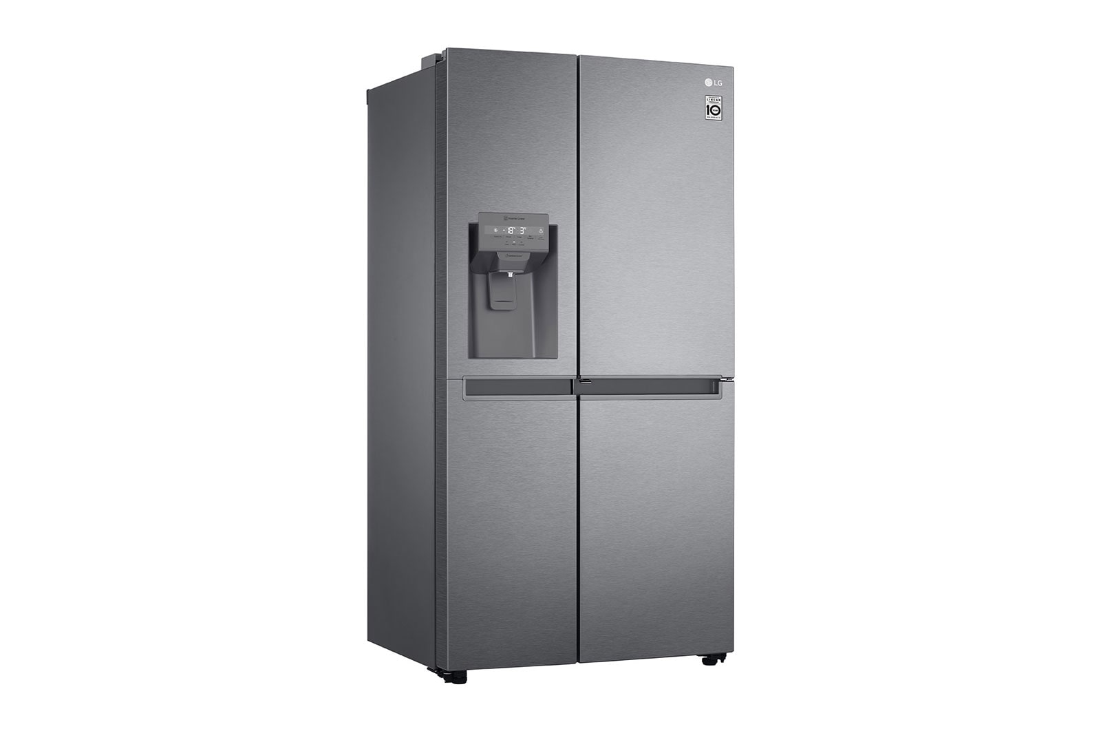 LG Side-by-Side mit Door-in-Door® | Eis-, Crushed Ice- und Wasserspender | 634 Liter Kapazität | Energieeffizienzklasse E | Interner Wassertank 4L | Dark Graphite | GSJV31DSXE, GSJV31DSXE