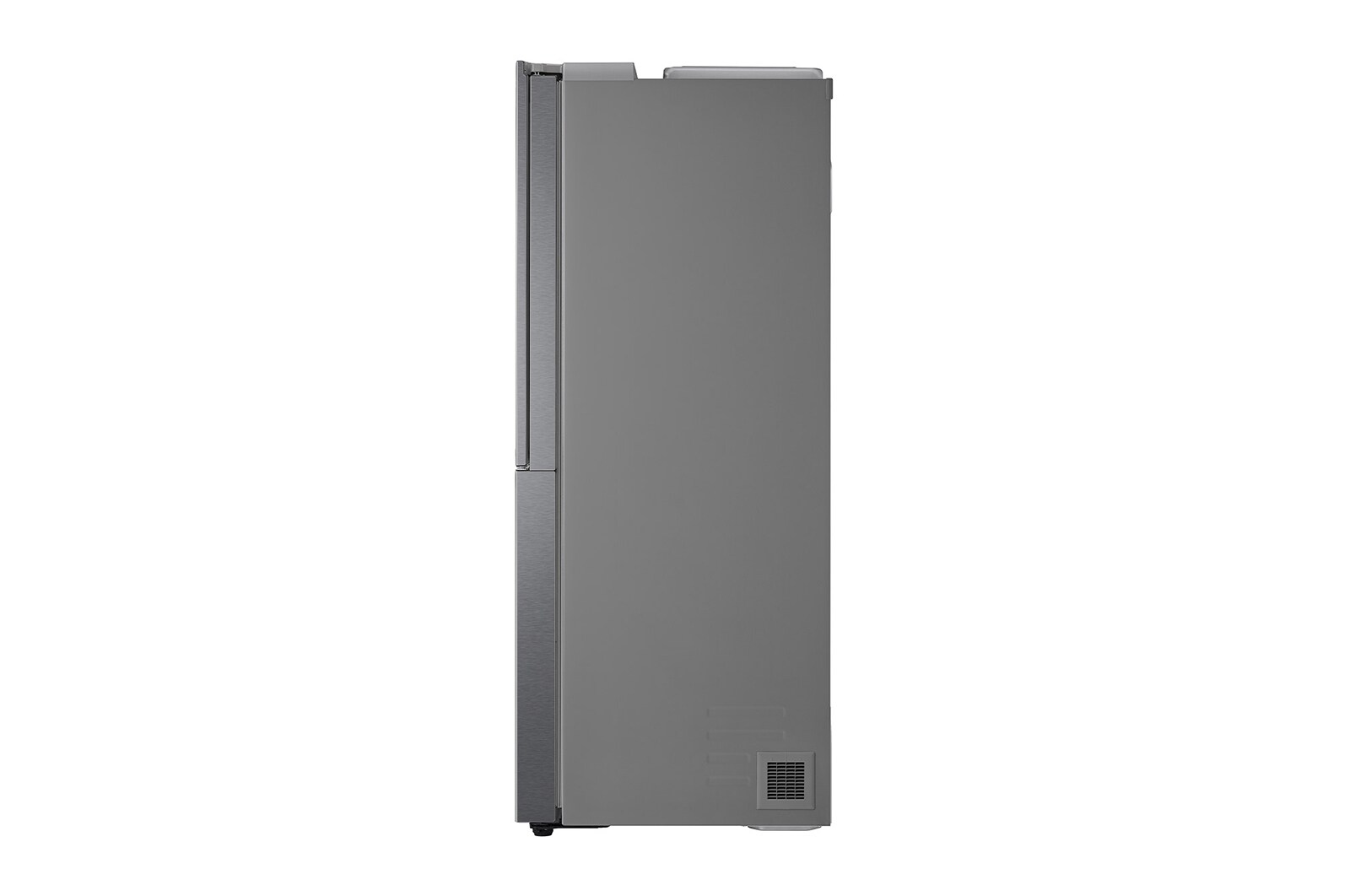 LG Side-by-Side mit Door-in-Door® | Eis-, Crushed Ice- und Wasserspender | 634 Liter Kapazität | Energieeffizienzklasse F | Interner Wassertank 4L | Dark Graphite | GSJV31DSXF , GSJV31DSXF