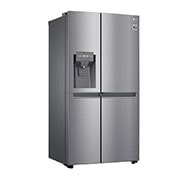 LG Side-by-Side mit Door-in-Door® | Eis-, Crushed Ice- und Wasserspender | 634 L Liter Kapazität | Energieeffizienzklasse E | Interner Wassertank 4L | Platinum Silver | GSJV31PZXE, GSJV31PZXE