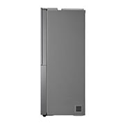 LG Side-by-Side mit Door-in-Door ® | Eis-, Crushed Ice- und Wasserspender | 634 Liter Kapazität | Energieeffizienzklasse F | Interner Wassertank 4L | Platinum Silver |  GSJV31PZXF , GSJV31PZXF