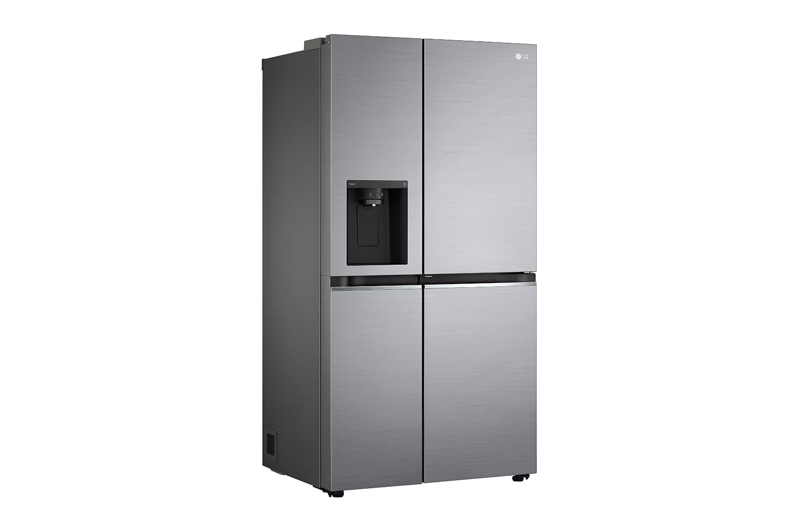 LG Side-by-Side Kühlschrank mit Door-in-Door® (E, 635L, 179cm hoch) mit Eis-, Crushed Ice- und Wasserspender & internem Wassertank | GSJV51PZTE, GSJV51PZTE