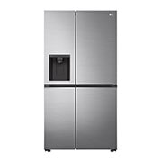 LG Side-by-Side Kühlschrank mit Door-in-Door® (E, 635L, 179cm hoch) mit Eis-, Crushed Ice- und Wasserspender & internem Wassertank | GSJV51PZTE, GSJV51PZTE