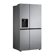 LG Side-by-Side Kühlschrank mit Door-in-Door® (E, 635L, 179cm hoch) mit Eis-, Crushed Ice- und Wasserspender & internem Wassertank | GSJV51PZTE, GSJV51PZTE