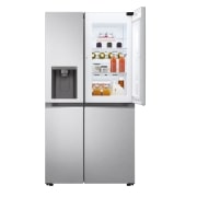 LG Side-by-Side Kühlschrank mit Door-in-Door® (E, 635L, 179cm hoch) mit Eis-, Crushed Ice- und Wasserspender & internem Wassertank | GSJV71MBLE, GSJV71MBLE