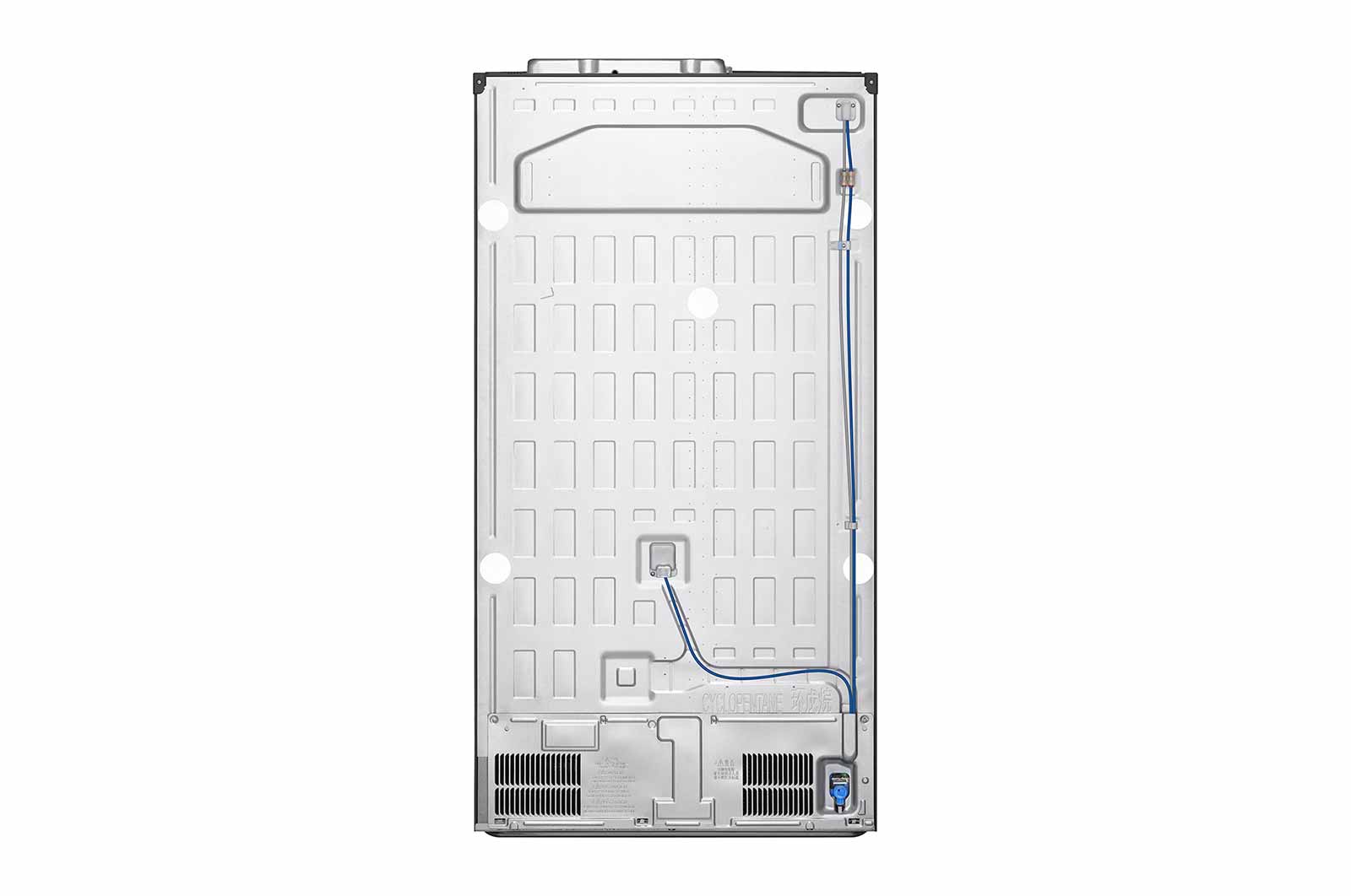 LG Side-by-Side Kühlschrank mit Door-in-Door® (E, 635L, 179cm hoch) mit Eis-, Crushed Ice- und Wasserspender & internem Wassertank | GSJV71MCLE, GSJV71MCLE