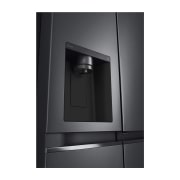 LG Side-by-Side mit Door-in-Door® |  Eis-, Crushed Ice- und Wasserspender  | 635 Liter Kapazität | Interner Wassertank 4L | Matte Black | GSJV71MCTE, GSJV71MCTE