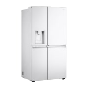 LG Side-by-Side mit Door-in-Door® | Eis-, Crushed Ice- und Wasserspender | 635 Liter Kapazität | Energieeffizienzklasse E | Interner Wassertank 4L | Super White | GSJV71SWTE, GSJV71SWTE