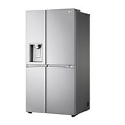 LG Side-by-Side mit Door-in-Door® | Craft Ice Kugeln | Eis-, Crushed Ice- und Wasserspender | 635 Liter Kapazität | Energieeffizienzklasse E | Interner Wassertank 4L | Brushed Steel | GSJV90BSDE, GSJV90BSDE